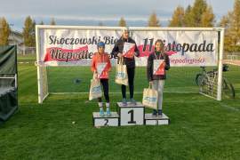 dekoracja zawodników