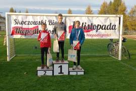 dekoracja zawodników
