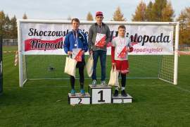dekoracja zawodników