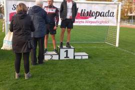 dekoracja zawodników