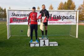 dekoracja zawodników