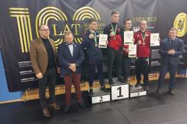 dekoracja zawodników