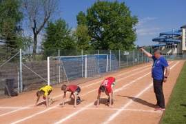 rywalizacja na stadionie